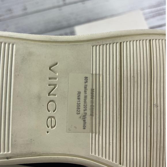 Vince Men's Barnett 2E Wool Sneaker Size 8.5 - Picture 8 of 10